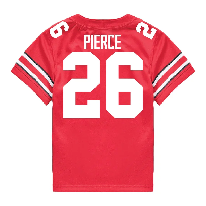 Ohio State Buckeyes Nike #26 Payton Pierce Student Athlete Scarlet Football Jersey