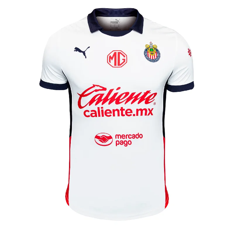 PUMA Men's Chivas De Guadalajara 2024/25 Authentic Away Jersey White/Red