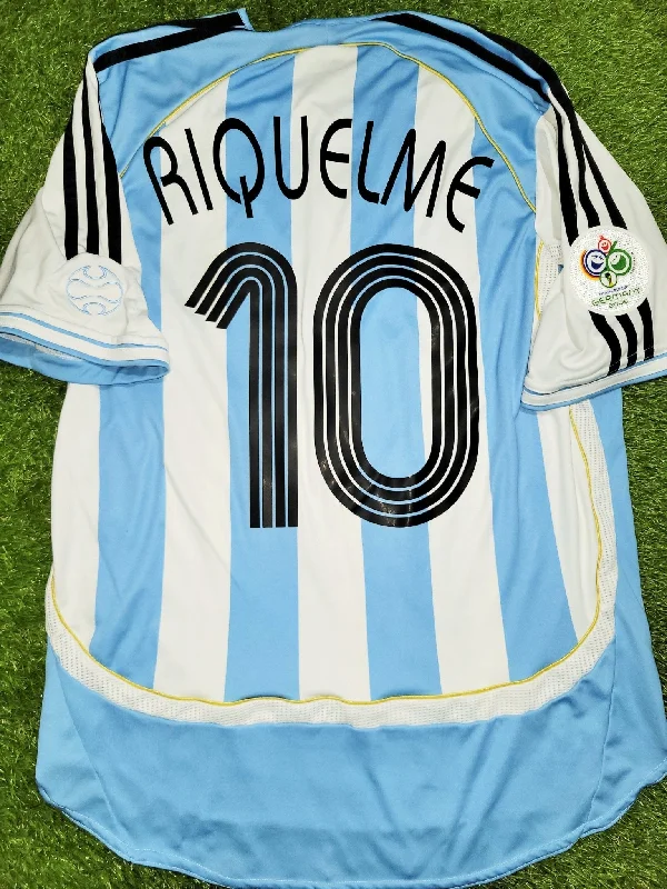 Riquelme Argentina 2006 WORLD CUP Soccer Jersey M SKU# 838643 TES001